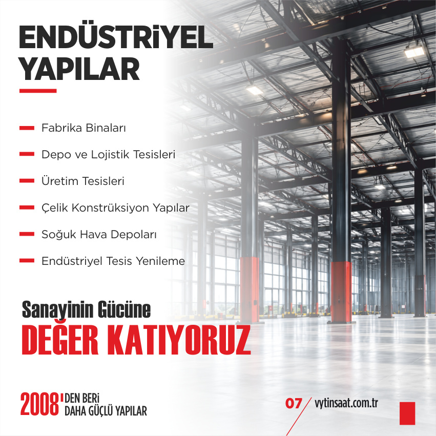 Endüstriyel yapılar
