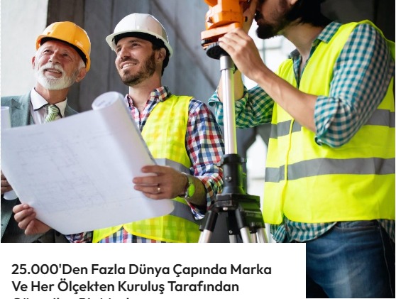 Güvenilir ve sürdürülebilir yapılar inşa ediyoruz.